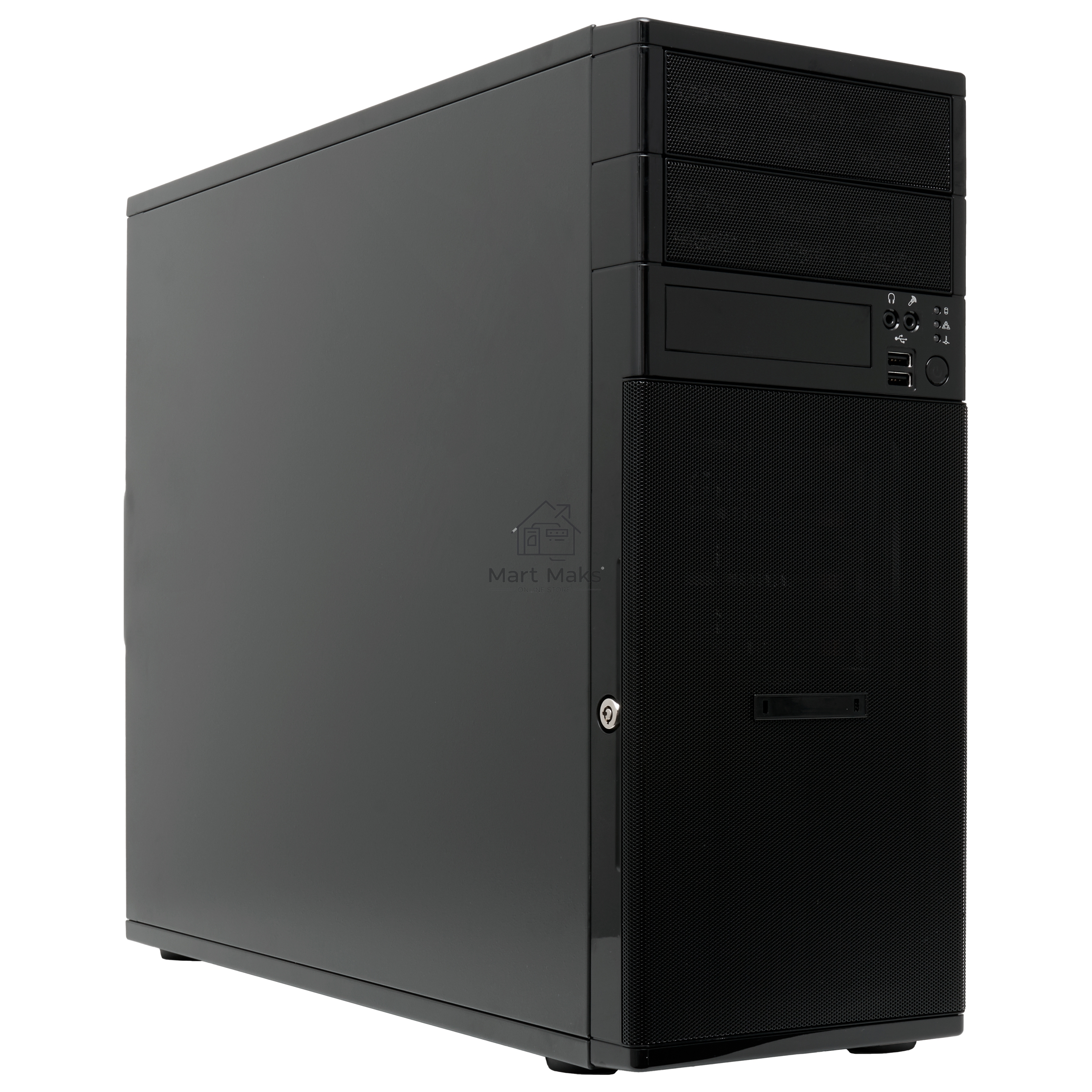 Серверный корпус 4-trays Workstation Chassis 2 x 5.25