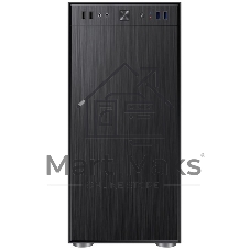Компьютерный корпус Accord 3407 черный без БП ATX 2xUSB 2.0 2xUSB 3.0 audio bott PSU