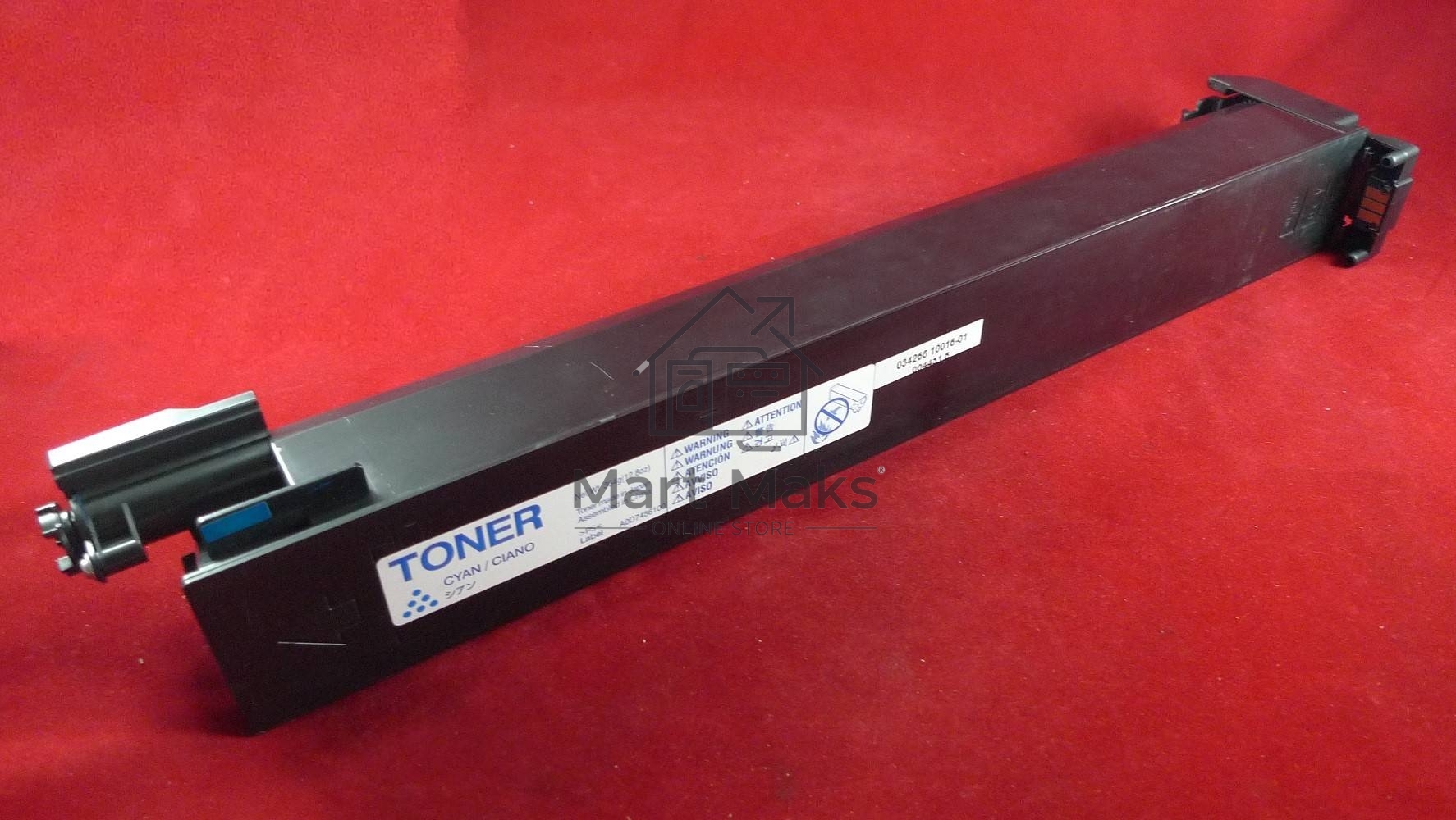 Тонер Konica-Minolta bizhub C200/C203/C253 cyan TN-213C/TN-214C (туба 374г) JPN