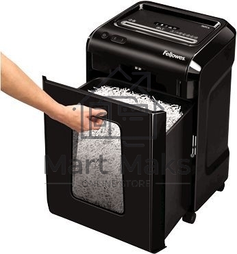 Шредер Fellowes Powershred 92Cs FS-1719301 P-4, 4х38мм, 18лст., 25лтр., уничтожает: скобы, карты, скрепки, CD