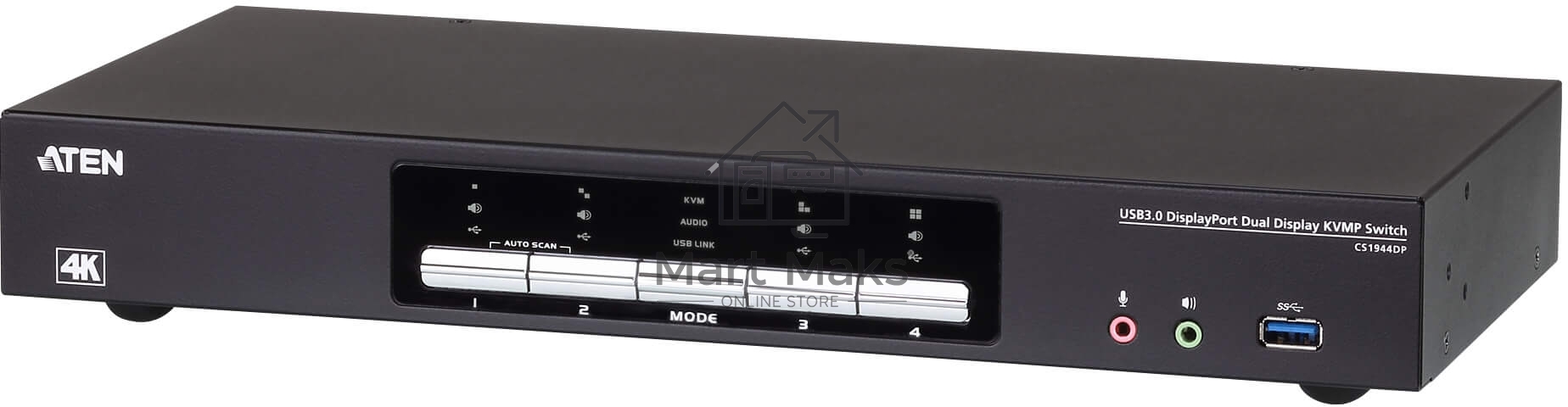 Переключатель-KVM USB 4PORT DUAL-DP CS1944DP-AT-G ATEN