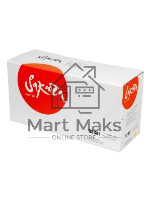 Картридж Sakura TK5140Y для Kyocera Mita, желтый, 5000 к.