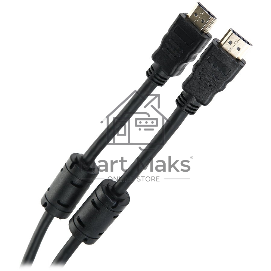 Кабель HDMI-19M - HDMI-19M ver 2.0+3D/Ethernet,2 фильтра 5m Telecom