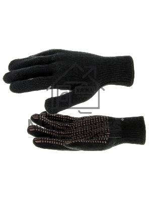 Перчатки трикотажные, акрил, ПВХ гель 