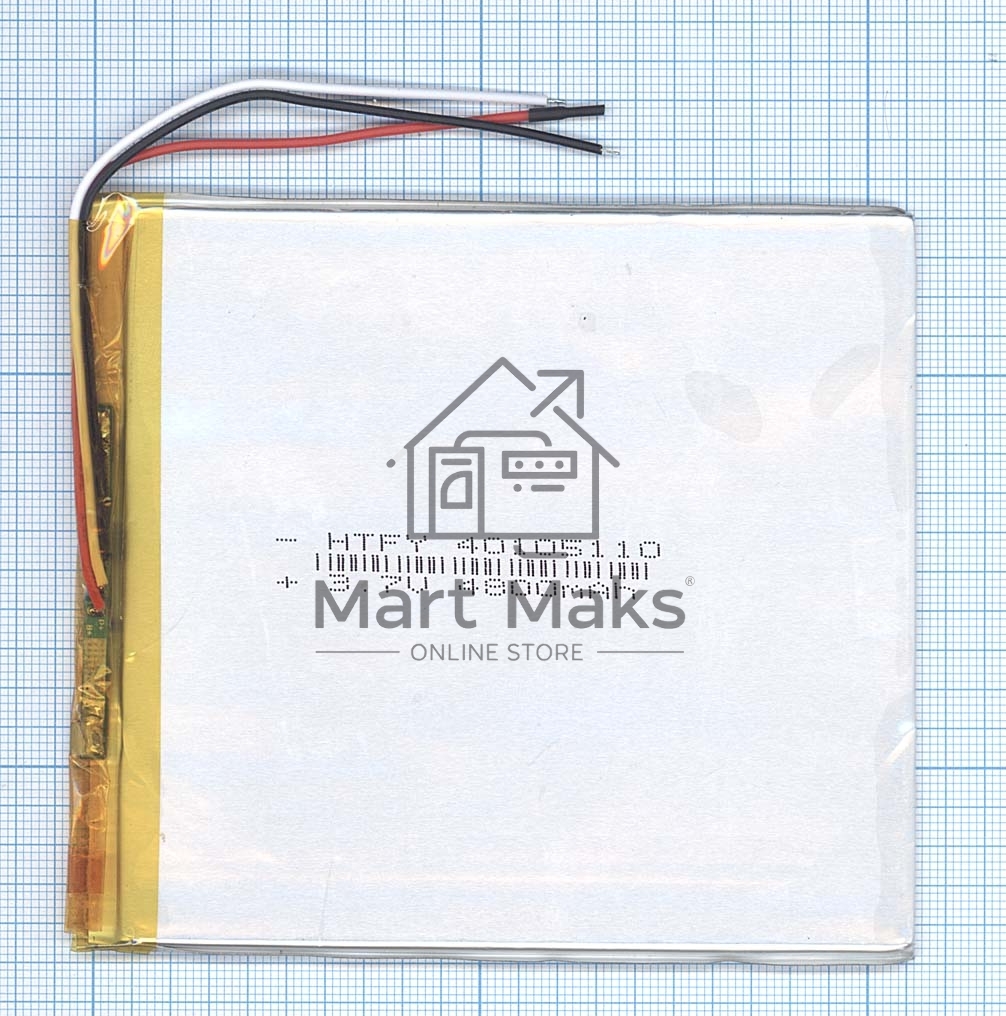 Аккумулятор Li-Pol (батарея) 3*105*110мм 3pin 3.7V/4800mAh