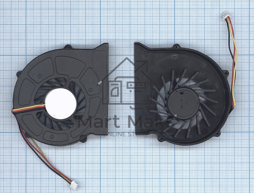 Вентилятор (кулер) для ноутбука MSI MS1452 EX460 EX460x PR400 EX600 CR500 CX600 GE600 VER-2