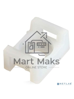 Площадка монтажная под винт ПМО 15х10 белый (уп.100шт) Fortisflex 62451