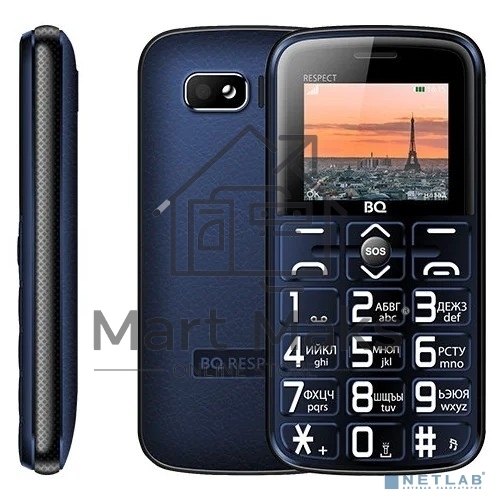 Мобильный телефон BQ 1851 Respect синий SC 6531E
