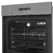 Встраиваемый духовой шкаф электрический Maunfeld AEOD6063G2 серый