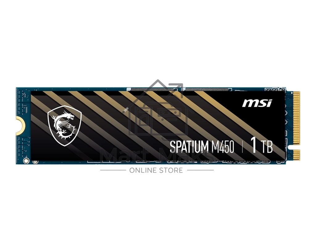 Накопитель SSD MSI 1TB SPATIUM M450 PCIE 4.0 NVME M.2