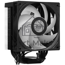 Устройство охлаждения(кулер) PcCooler RT500 BK Soc-AM5/AM4/1200/1700/1851 черный 4-pin 34.9dB Al+Cu