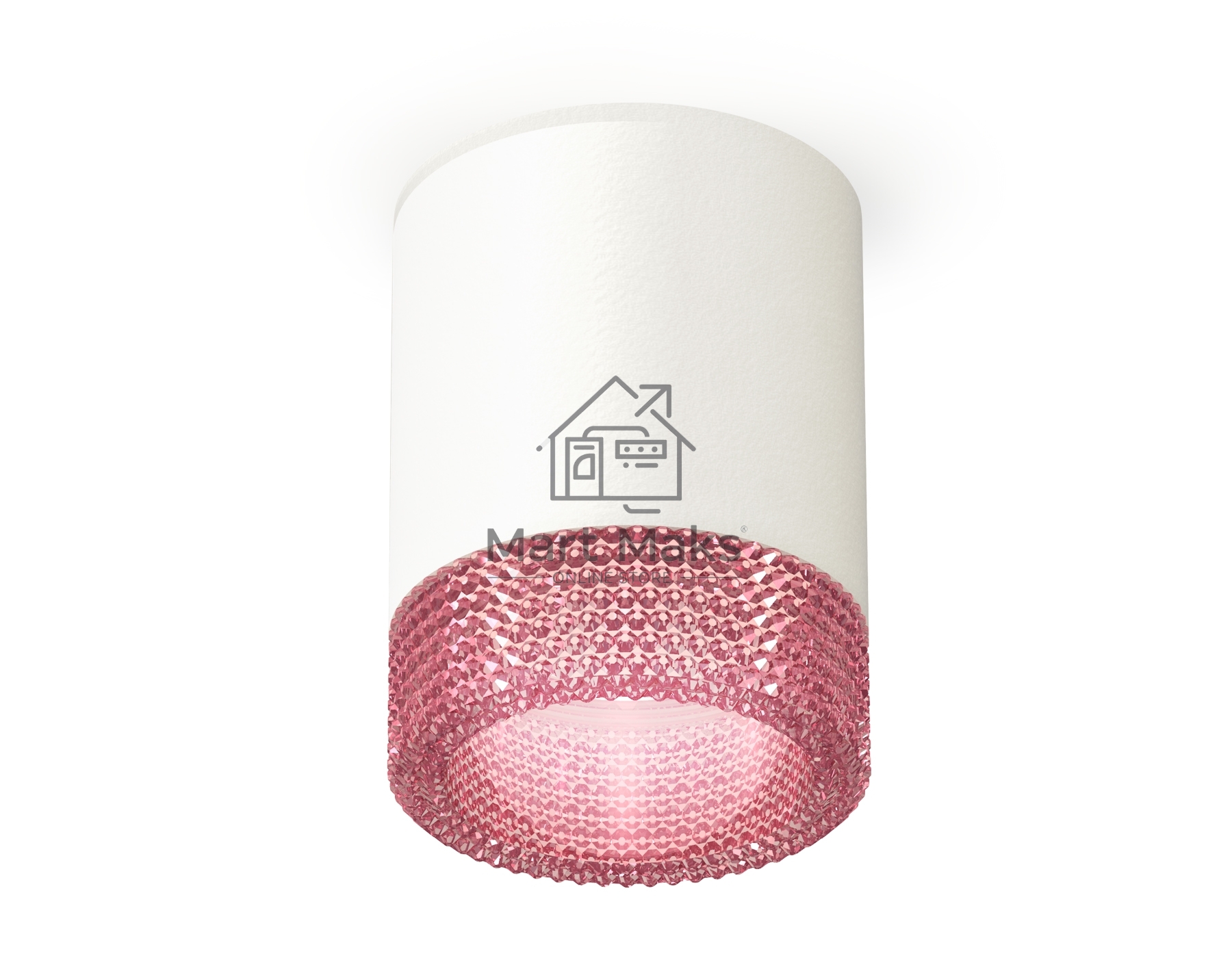Светильник Ambrella Light XS6301042 SWH/PI белый песок/розовый MR16 GU5.3 (C6301, N6152)