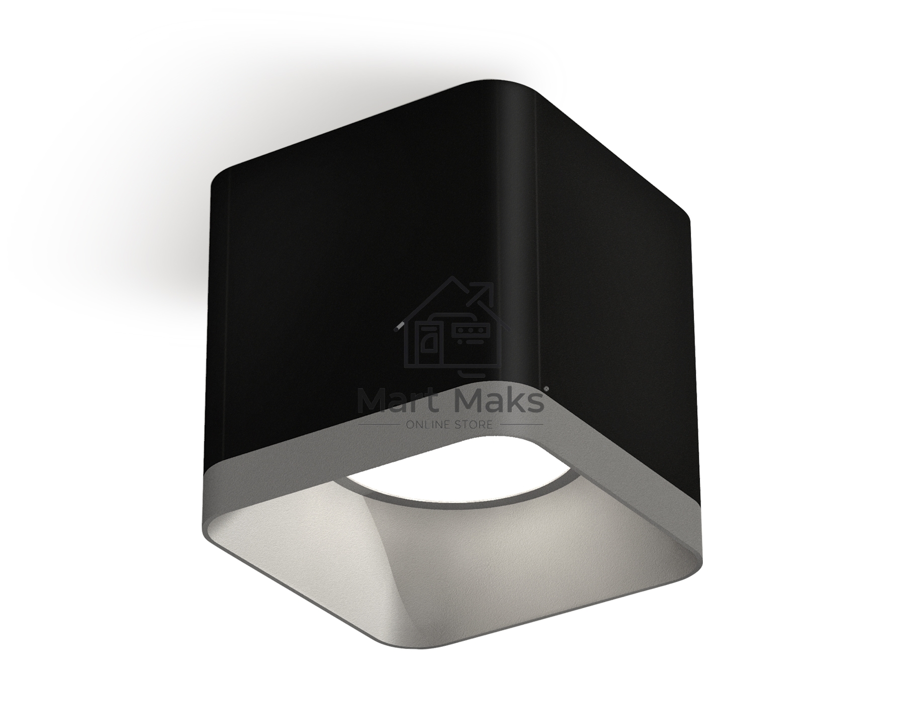 Светильник Ambrella Light XS7806003 SBK/SSL черный песок/серебро песок MR16 GU5.3 (C7806, N7703)