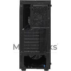Корпус без блока питания PCCOOLER MA100 MESH BK, Mesh Mid Tower, черный, TG, 0.4 SPCC, 3x120мм ARGb ATX, mATX, mITX 160/310/180мм 2x2.5