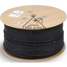 Кабель информационный Cabeus SFTP-4P-Cat.5e-SOLID-OUT-LSZH-UV SFTP-4P-CAT.5E-SOLID-OUT-LSZH- cat.5e SF/UTP LSZH универсальный 305м черный