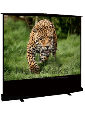 Экран 203x114см Floor Stand Screen 16:9 портативный напольный рулонный черный 92'