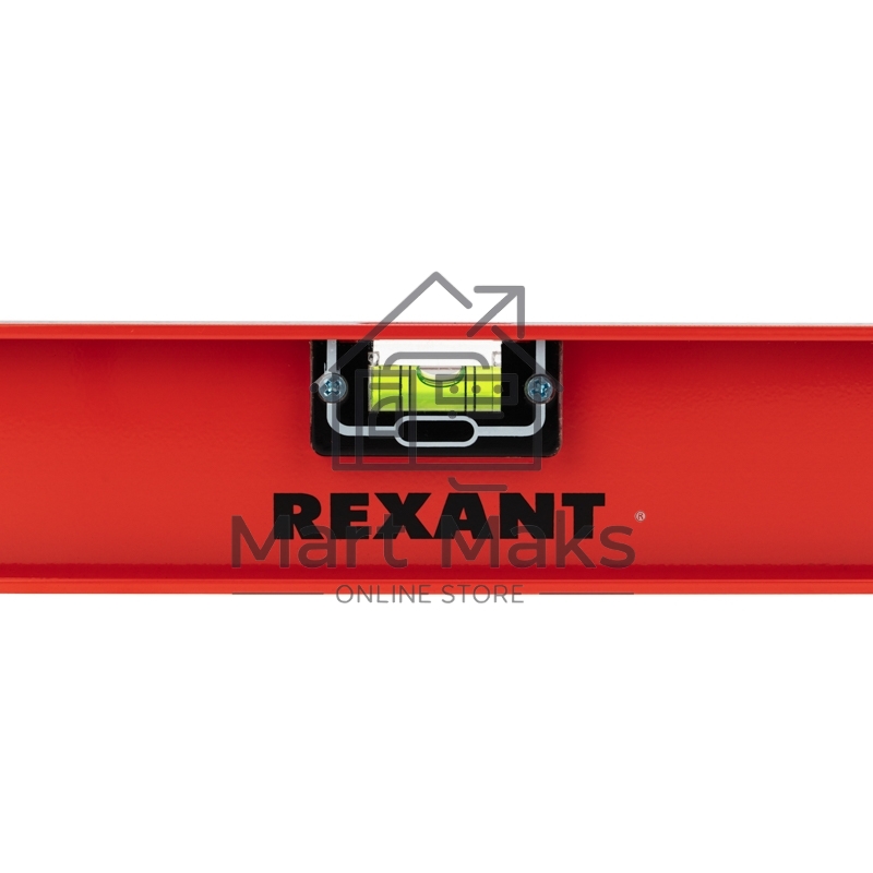 Уровень алюминиевый «Рельс» 1000 мм, 3 глазка (1 поворотный) Rexant