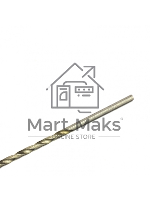 Сверло Matrix по металлу, 3 х 100 мм полированное, удл 10 шт