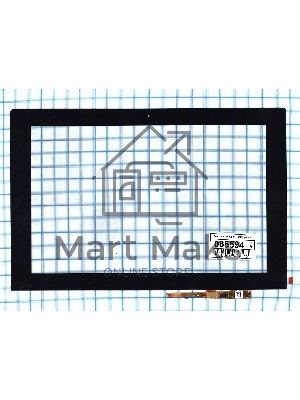 Сенсорное стекло (тачскрин) для Lenovo Yoga Book YB1-X90L черное