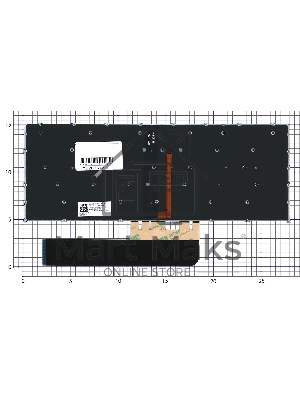 Клавиатура для ноутбука Lenovo Yoga 6 13ABR8, черная