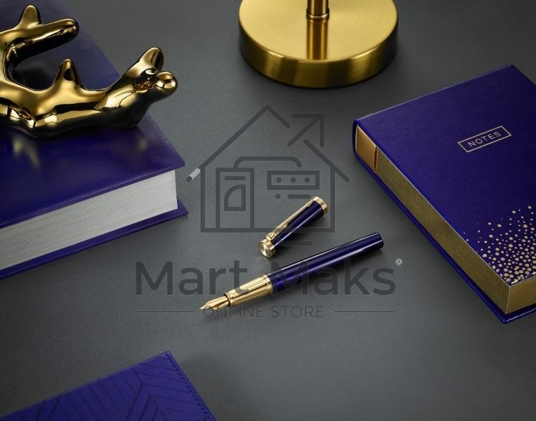 Ручка перьевая Parker Ingenuity Core F570 (2182009) Blue GT F сталь нержавеющая, подарочная коробка