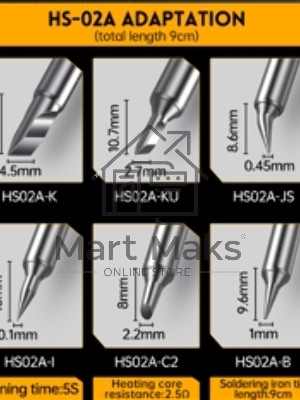 Портативный паяльник Fnirsi HS02A