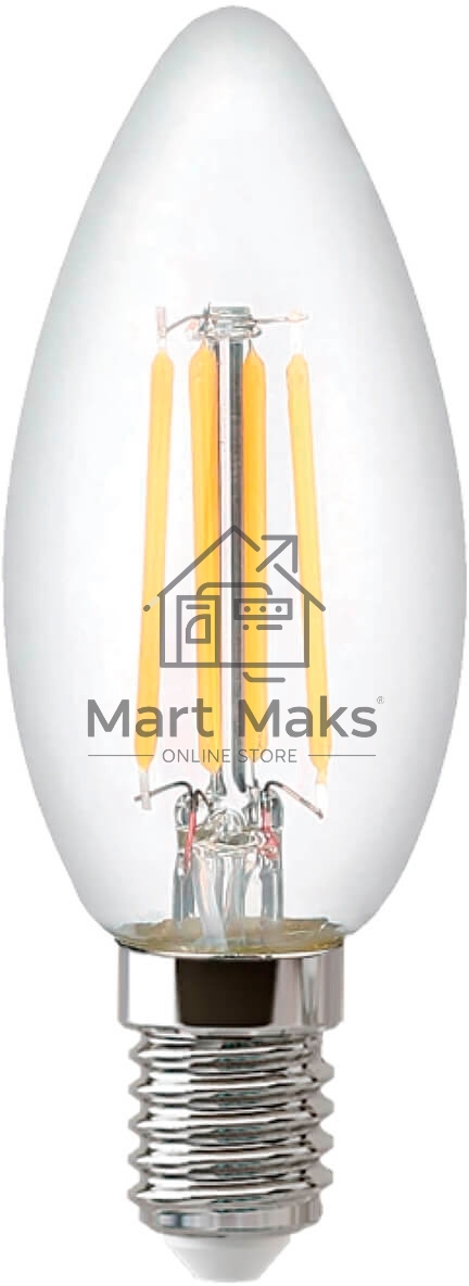 Лампа светодиодная Hiper THOMSON LED FILAMENT CANDLE 11W 1045Lm E14 2700K TH-B2071