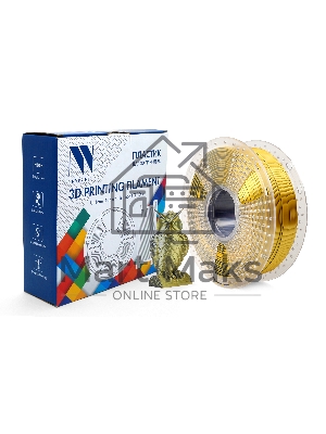 Филамент NVPrint Silk PLA+  Black/Gold   для 3D печати диаметр 1.75мм  длина 330 метров  масса 1 кг