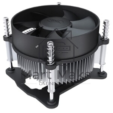 Кулер для процессора DEEPCOOL CK-11508 PWM черный, 92 мм, алюминий, 2200 об/мин, 30.1 дБ, 4 pin, 65 Вт, 70 мм