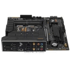 Материнская плата ASUS TUF GAMING B760-PLUS WIFI, LGA 1700, Intel B760, 4xDDR5, 4xSATA, 3xM.2, 1xPCI-E 5.0 x16, 1xPCI-E 3.0 x4, 1xUSB-A 3.2 Gen 2, 3xUSB-A 3.2 Gen 1, 1xUSB-C 3.2 Gen 2x2, 1x2.5Gb LAN, 5x3.5 мм, 7.1, Wi-Fi 6, Bluetooth 5.2, Standard-ATX