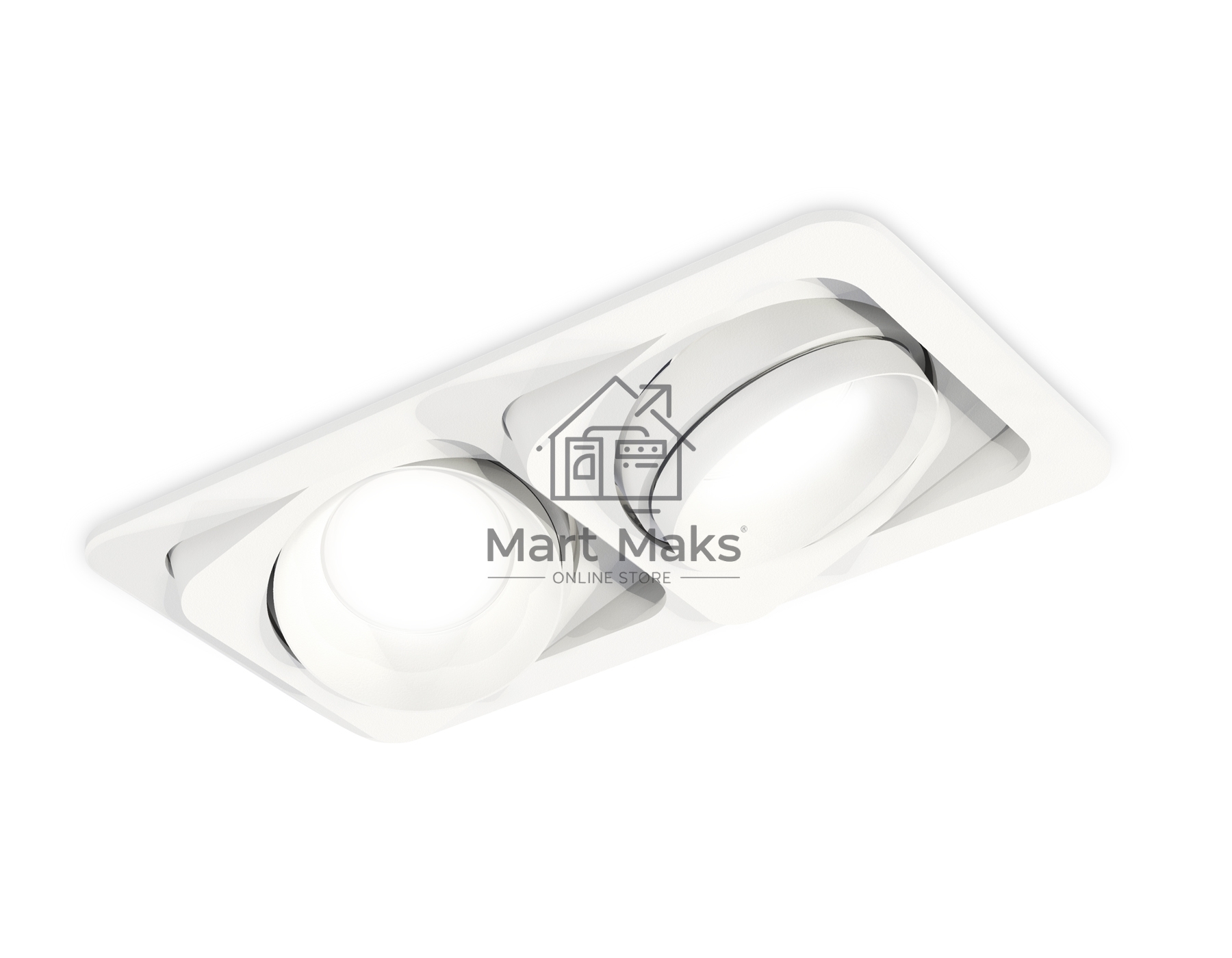 Комплект встраиваемого поворотного светильника Ambrella light XC7663020 SWH белый песок MR16 GU5.3 (C7663, N7030)