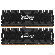 Оперативная память Kingston Fury Renegade, DDR4, 16GB (2x8GB), 4600MHz, CL19, DIMM, с радиатором, черный