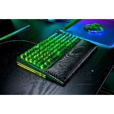 Клавиатура Razer BlackWidow V4 75% Orange Switch Phantom Green Edition проводная, USB Type-A, зелёный