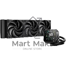 Система водяного охлаждения Deepcool Spartacus 360 ARGB Soc-AM5/AM4/1200/1700/1851 черный 4-pin 32.23dB Al LCD 2073gr Ret (R-SPT360-BKDSMP-G-1)