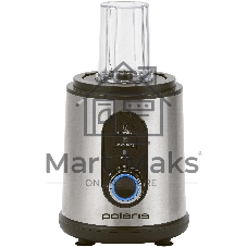 Блендер стационарный Polaris PTB 1834G серебристый/черный, 1800 Вт, 3 скорости