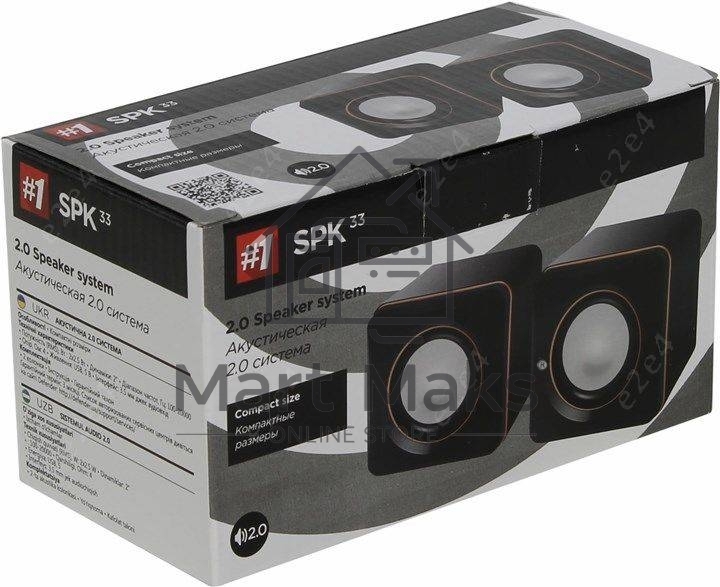 Колонки Defender SPK 33 (2.0,5 Вт, питание от USB)