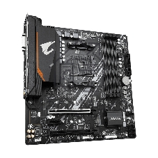 Материнская плата Gigabyte B550M AORUS ELITE, AM4, AMD B550, 4xDDR4, 4xSATA, 2xM.2, 1xPCI-E 4.0 x16, 1xPCI-E 3.0 x4, 1xPCI-E x1, 1xHDMI, 1xDVI-D, 1x 1Gb LAN, 4xUSB-A 2.0, 4xUSB-A 3.2 Gen 1, 3x3.5 мм, 7.1, Micro-ATX