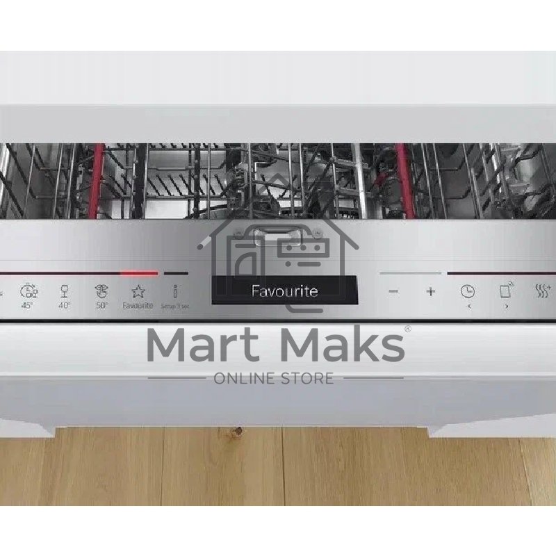 Встраиваемая посудомоечная машина Bosch SMV4HVX03E, серебристый, 59.8 см, 14 компл., 46 дБ, класс D