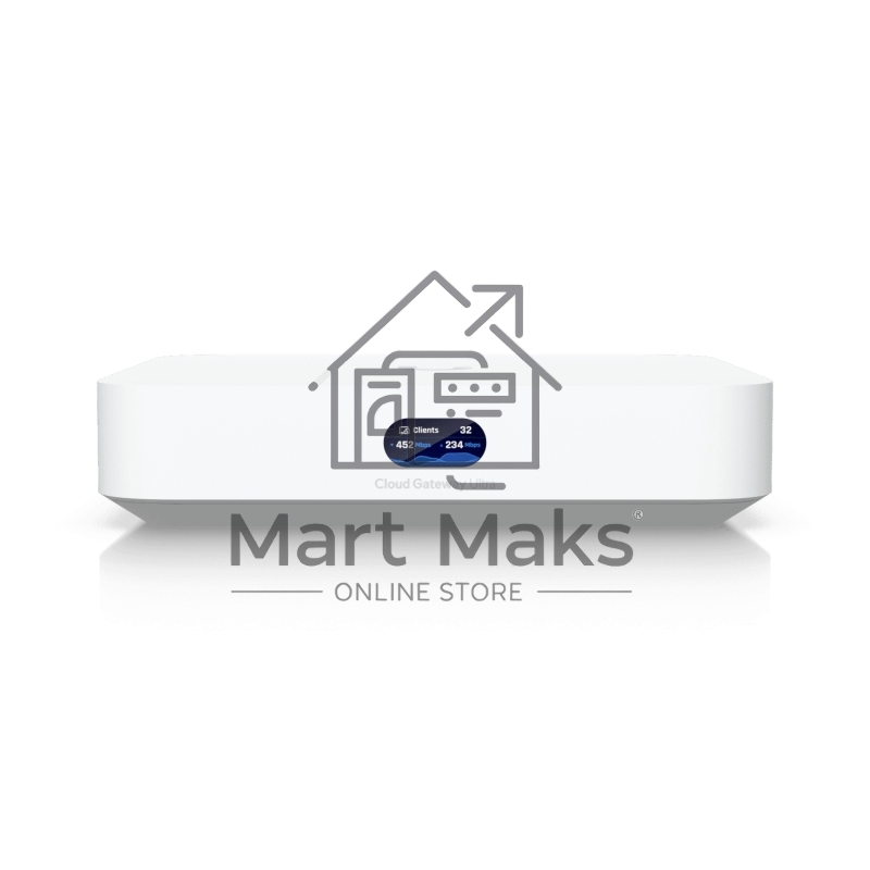 Маршрутизатор Ubiquiti Compact Cloud Gateway with 30+ UniFi device / 300+ client support, 1 Gbps IPS routing, and multi-WAN load balancing