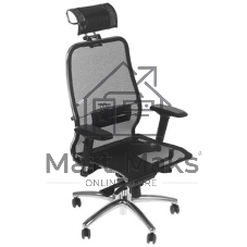 Кресло Метта Comfort S Infinity Easy Clean сет./экокожа с подголов. крестов. металл хром (комплект 1 шт)