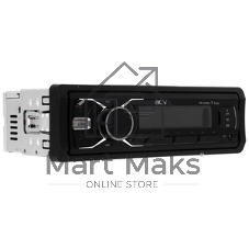 Автомагнитола ACV AVS-601UBM, 1 DIN, Bluetooth, USB Type-A, AUX, пульт ДУ