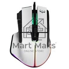 Мышь проводная SVEN RX-G990 белый, 12400 dpi, USB, кнопки - 9