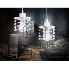 Светильник Ambrella light TR8065 WH белый E27 max 40W D120*950