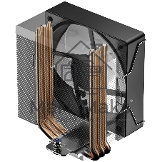Кулер для процессора ID-Cooling SE-903-XT V2 черный, алюминий/медь, 2500 об/мин, 29.1 дБ, 4 pin, 150 Вт, высота 123 мм