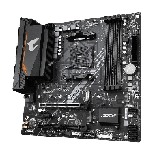 Материнская плата Gigabyte B550M AORUS ELITE, AM4, AMD B550, 4xDDR4, 4xSATA, 2xM.2, 1xPCI-E 4.0 x16, 1xPCI-E 3.0 x4, 1xPCI-E x1, 1xHDMI, 1xDVI-D, 1x 1Gb LAN, 4xUSB-A 2.0, 4xUSB-A 3.2 Gen 1, 3x3.5 мм, 7.1, Micro-ATX