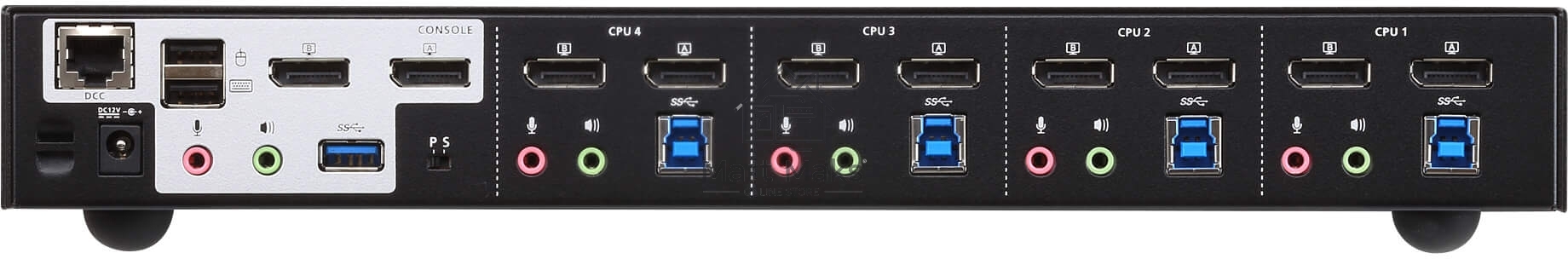 Переключатель-KVM USB 4PORT DUAL-DP CS1944DP-AT-G ATEN