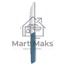 Нож кухонный Victorinox Swiss Modern (6.9006.122) стальной для стейка лезв.120мм прямая заточка синий