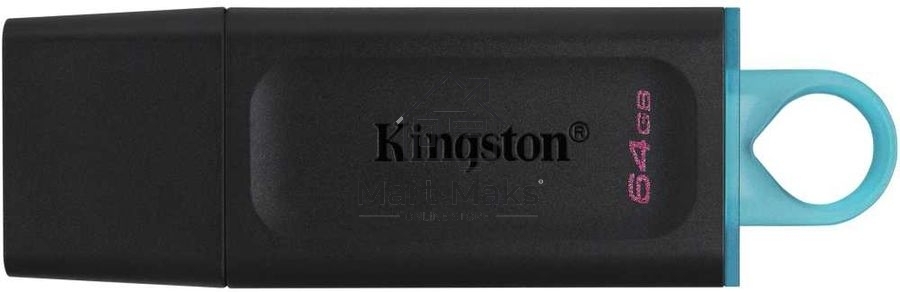 Флешка USB R/W R/W Kingston 64GB USB3.2 Gen 1 DataTraveler Exodia (Black + Teal)