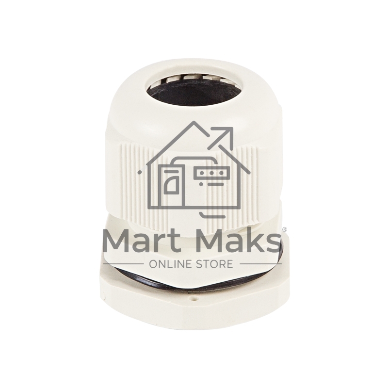 Кабельный ввод PG-21 (13-18мм) серый, комплект (2 шт/уп) Rexant