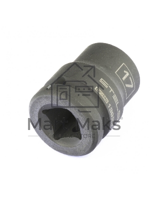 Головка ударная шестигранная, 17 мм, 1/2